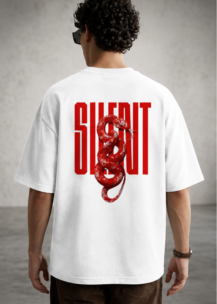 Red Viper Oversized Tee